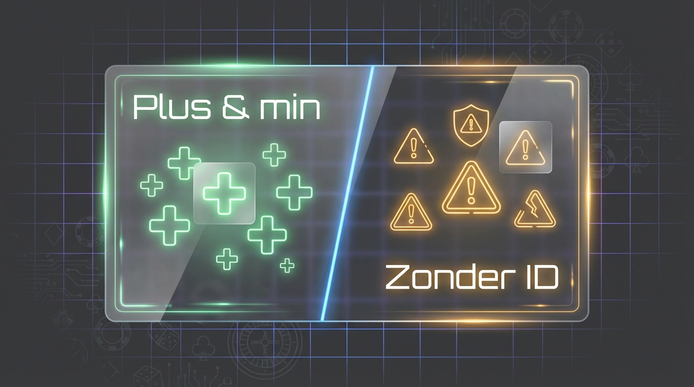 Voor- en nadelen van casino zonder ID